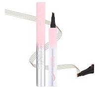 Pen ceja de 4 puntos - lápiz de cejas para mujeres, definición natural | Maquillaje profesional, herramienta de belleza, relleno preciso para la esposa de la novia estilo sofisticado elegante