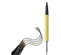 Pen Con Cejas Líquido De 4 Puntas Con Spoolie A Prueba Agua A Prueba Manchas Para Acabado Realista Forma Natural Y Espacios Que Llenan Maquillaje Cejas