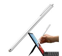 Pen con lápiz táctil - pluma de tableta capacitiva, captura magnética de pantalla táctil | Consejo de malla de fibra plateada altamente sensible de teléfono, tabletas de bolígrafos híbridos de lápiz ó