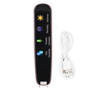 Pen de traducción portátil Wifi Múltiples idiomas Diccionario de traductor digital Pen (Rosa)
