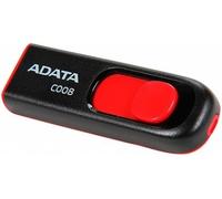 Pen Drive AC008 64GB USB 2.0 (Negro/Rojo) - ADATA