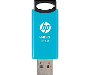 Pen Drive HP 712w 128GB USB 3.2 Gen 1 Tipo A Azul, 120MB/s, Deslizable