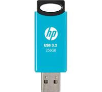 Pen Drive HP 712w 256GB USB 3.2 Gen 1, 120MB/s, Slide, Azul (HPFD712LB-A-256)