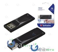 Pen Drive USB 2.0 Store N'Go 16GB Memoria Chiavetta USB Deslizante Negro