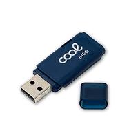 Pen Drive USB x64 GB 2.0 Cool Cover Azul