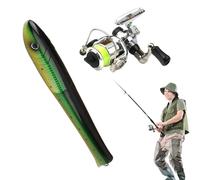 Pen Fishingrod- Ultra Compact Foldable Design, Pocket Size Rod& Reel Combo | Mini Travel FishingrodFor River, Lake, Pond, Sea, Ice Fishing, Outdoor Portable Use