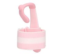 Pen Hold Corrector Ergonomic Pen, Grip Wrist Brace Writing Posture Corrector Tool for Students Kids Adults Premium ABS Nylon Silicone Adjustable Comfortable Safe Design (Pink)