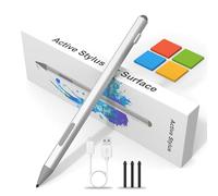 Pen Microsoft Surface para Surface Pro 11/10/9/X/8/7/6/5 - Surface Go 4/3/2/Book/Laptop/Studio Lápiz Táctil, 4096 Nivel de Presión Palm Rejection lápiz óptico de Carga rápida USB-c para Tablet