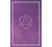 Pen & Paper Kampagnen Journal - Mit Charakterbögen, Index & 130 Notizseiten | 15,24 x 22,86 cm | Softcover | Violette Lila Cover Edition