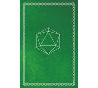 Pen & Paper RPG Journal (6x9) - 130 Pages with Character Sheets & Index | Softcover | Green Cover Edition