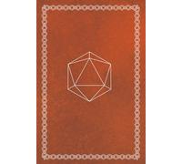 Pen & Paper RPG Journal (6x9) - 130 Pages with Character Sheets & Index | Softcover | Orange Cover Edition