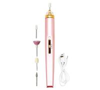 Pen Polier Polier - Multifunción De Veces Los Molinillos De Uñas Eléctricos, Máquina De Pulido De Archivos De Uñas Ergonómicos, Recargable | Ayuda De Enfermería Compacta Para Familiares, Amigos,
