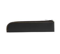 Pen Pouch, Pencil Case Pouch, Portable Leather Organizer, Large Capacity Design with Fashion Zipper Case, Ideal for School Supplies and Stationery Storage, 7.87x1.57x0.39 Inches