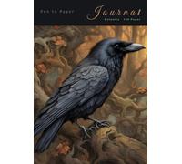 Pen to Paper Journal Botanica 120 Pages: A5 Writing lined book memoir Bird fantasy theme 1 : Designed by Aetherial Moon