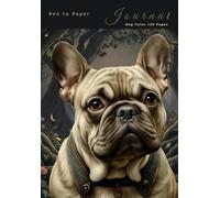 Pen to Paper Journal Dog Tales 120 Pages: A5 Writing lined book memoir Animal spirit theme 5 : Designed by Aetherial Moon