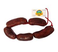 PEÑA CRUZ Morcilla de Serón: Dulce, Picante y Bola Picante - 360g / con Productos de Almería/Envío Refrigerado - Elaboración Tradicional y Sin Gluten (6 PIEZAS, Morcilla Bola Picante)