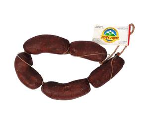 PEÑA CRUZ Morcilla de Serón: Dulce, Picante y Bola Picante - 360g / con Productos de Almería/Envío Refrigerado - Elaboración Tradicional y Sin Gluten (3 PIEZAS, Morcilla Dulce de Serón 360 G.)