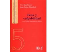 pena y culpabilidad en el estado democratico de derecho