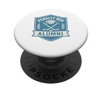Penalty Box Alumni - Ventilador de Pista Retro con Cita Divertida de Jugador de Hockey PopSockets PopGrip Adhesivo