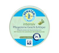 Penaten - Crema de cuidado intensivo para la cara y el cuerpo, crema facial y corporal con vitamina E para piel sensible y seca del bebé, 100 ml