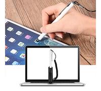 Penavilla de Pantalla Táctil Capacitiva de Aleación de Zinc con Punta de Silicona para Tableta y Teléfono Móvil, Alta Sensibilidad, Sensación de Manos Suaves, para Escribir y Dibujar