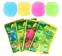 Penbinmall Gel Limpieza para Teclado 4 Piezas - Gel Limpiador de Polvo para Interior Coche, Kit Limpieza Coche para Automóviles, Teclado, Ordenador Portátil, Slime Limpiador Universal de Polvo