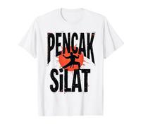 Pencak Silat Camiseta gráfica económica, Hombre, Blanco, S