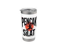 Pencak Silat Vaso térmico de acero inoxidable de doble pared