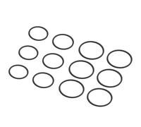 PENCHEAK 50 correas cuadradas de goma para dispositivos y unidades de video, correas de goma fuertes de 1,2 mm, tamaño mixto, 30-40 mm, kit de mantenimiento de equipos auditivos