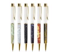 PENCHEAK 6 Piezas Novedad De Bolicón De Bolígrafo Para Abrir Y Cerrar Firmando Letrero Invitado En Metal La Barra La Barra Vacía