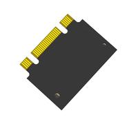 PENCHEAK Adaptador de extensión 2230 a 2242 NVME B+M NVME M 2230 a 2242 tarjeta para extensión X270 X280 T470