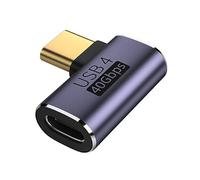 PENCHEAK aleación de aluminio USB C a tipo adaptador hembra macho tipo adaptadores 40Gbps adaptadores de carga transmisión datos hembra macho extensor