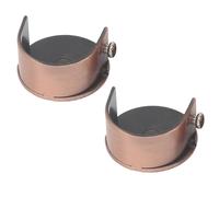 PENCHEAK Baras Cortina Aleación Soportes Soporte para Varillas 28 Mm Que Ajustan A Metal Y Madera Montura Pared Madera/Hardware Cortina Ventana