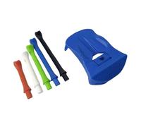 PENCHEAK Bases de soporte para pelotas de golf, base de césped de golf con 5 camisetas de simulador precortadas, accesorios de golpeo para interiores, base de césped de golf fácil de usar con