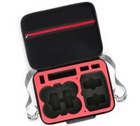 PENCHEAK Bolsa de hombro portátil para máquina de transporte, caja de almacenamiento para estuche, resistente al agua, caja de viaje, Interior rojo