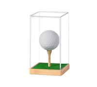 PENCHEAK Borrar Ver A de Golfs con Firmas de Tapa Sello Contenedor A Prueba de Polvo Caja
