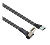 PENCHEAK Cable de sincronización de datos de velocidad de cable USB a tipo C hembra multidireccional, para cámaras, tabletas, lectores de tarjetas de memoria, USB a tipo C hembra, cable de ángulo