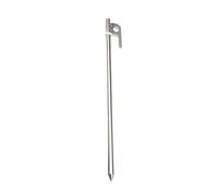 PENCHEAK Campings Peg - Estaca de acero inoxidable para tienda de campaña, clavijas de suelo para exteriores, estacas de suelo con anillos luminosos, anclajes al aire libre para