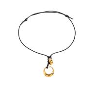 PENCHEAK Collar Colgante Circular Aleación Delicada Accesorio Collar Sofisticado Que Agrega Toque Romance A Cualquier Atuendo Joyería Del Círculo Delicado