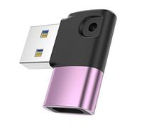 PENCHEAK Conector tipo C a USB 2.0, adaptador de transferencia de datos de computadora para todos a USB para teléfono celular, laptop, auriculares