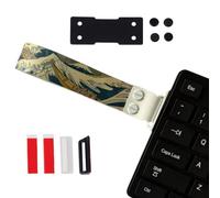 PENCHEAK Correa colorida para teclados, correa para teclados para una solución de transporte segura, pulsera tejida de moda con alta durabilidad, cordón de viaje ligero para dispositivos