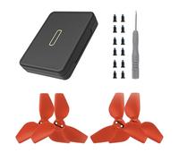 PENCHEAK Customs Fit - Protector de hélices para caja de almacenamiento, caja de paletas segura, caja ligera de hélices, Juego 4