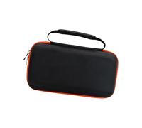 PENCHEAK Durabilidad EVA funda de transporte para dos micrófonos caja con compartimentos protectores y asa solución de transporte