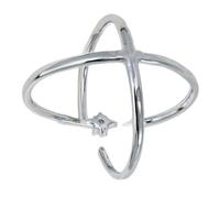 PENCHEAK Elegantes Accesorios De De Anillos Abiertos Para Niñas Minimalistas Diseños Ajustables Con Elegantes Materiales Aleación Circonio Anillos Cristales Ajustables