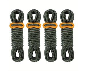 PENCHEAK Fuerte tienda de campaña meditativa de 5 mm con observabilidad permanente y cordón de aire para un refugio seguro al aire libre, mochilero, cable de aire meditativo