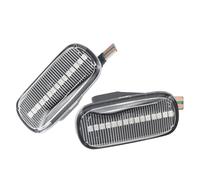 PENCHEAK Indicadores De Lámpara De Lateral Secuencial LED Brillante LED Brillante A Prueba Agua Para Vehículo NA1 NA2 Largo Uso 1 Par Indicador Flujo Dinámico