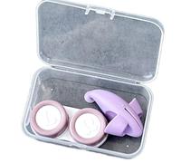 PENCHEAK Kit de lentes de sujeción para lentes, contenedor de viaje para caja de almacenamiento, Purple