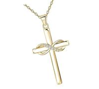 PENCHEAK Luxurious Gold Chaped Faith Collar Joyería De Cadena De Cuello Con Imitación Imitación Para Ropa Diaria Ocasión Especial Collar Fe Lujo