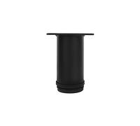 PENCHEAK Paquete de 4 patas de metal ajustables para muebles, patas de gabinete, patas de soporte de listones resistentes para mesa, cama, sofá