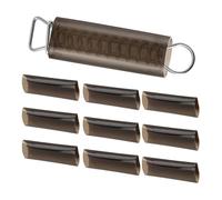 PENCHEAK Protectores de resorte de vinilo grueso para cubiertas de piscina, varias fundas protectoras resistentes a la intemperie y a las abrasiones